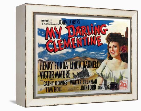 My Darling Clementine, 1946-null-Framed Premier Image Canvas