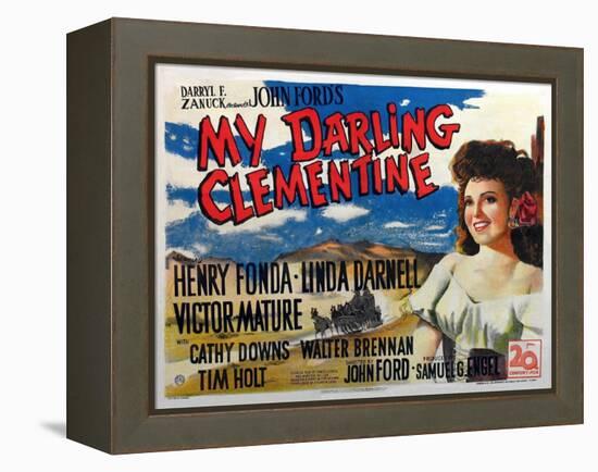 My Darling Clementine, 1946-null-Framed Premier Image Canvas