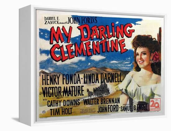 My Darling Clementine, 1946-null-Framed Premier Image Canvas