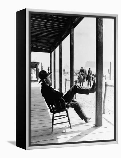 My Darling Clementine, Henry Fonda As Wyatt Earp, 1946-null-Framed Stretched Canvas