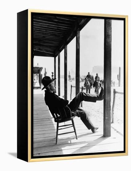 My Darling Clementine, Henry Fonda As Wyatt Earp, 1946-null-Framed Stretched Canvas