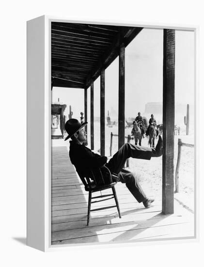 My Darling Clementine, Henry Fonda As Wyatt Earp, 1946-null-Framed Stretched Canvas