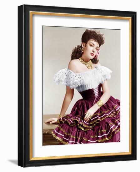 MY DARLING CLEMENTINE, Linda Darnell, 1946.-null-Framed Photo