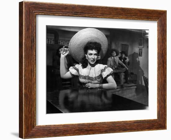 My Darling Clementine, Linda Darnell, 1946-null-Framed Premium Photographic Print