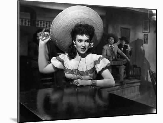 My Darling Clementine, Linda Darnell, 1946-null-Mounted Photo