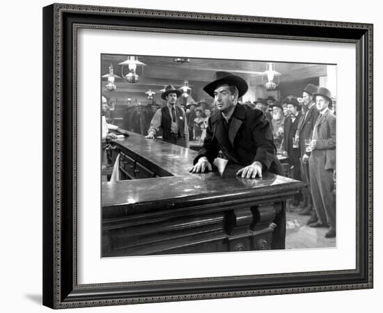 My Darling Clementine, Victor Mature, 1946-null-Framed Premium Photographic Print