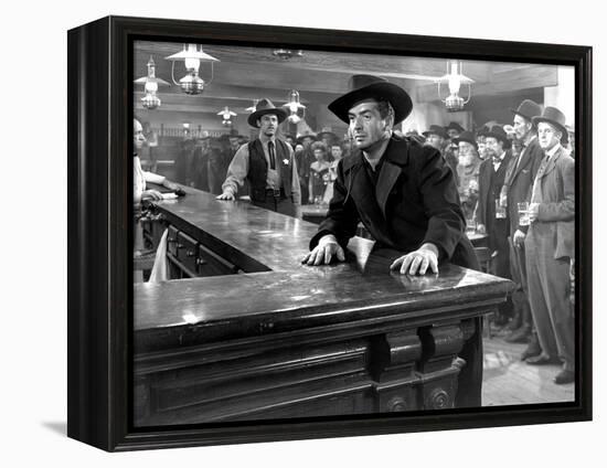 My Darling Clementine, Victor Mature, 1946-null-Framed Stretched Canvas