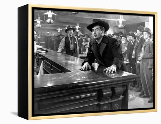 My Darling Clementine, Victor Mature, 1946-null-Framed Stretched Canvas