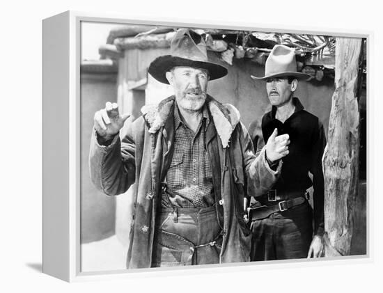 My Darling Clementine, Walter Brennan, Henry Fonda, 1946-null-Framed Stretched Canvas