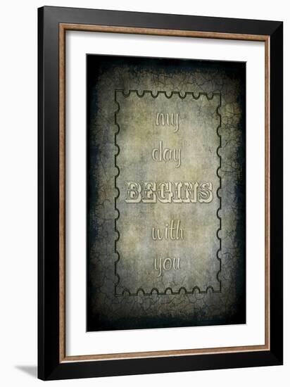 My Day Begins with You-LightBoxJournal-Framed Giclee Print