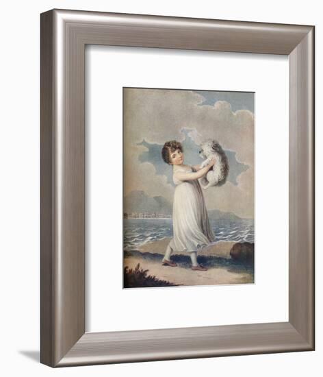 'My Dear Little Shock', c19th century, (1910)-John Samuel Agar-Framed Giclee Print