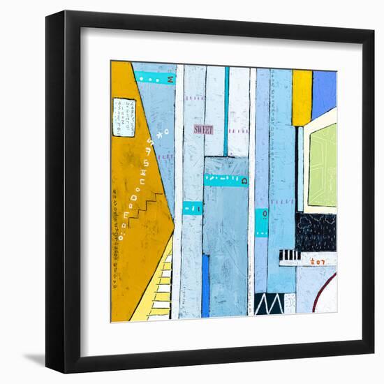 My dear neighborhood II-Hyunah Kim-Framed Art Print