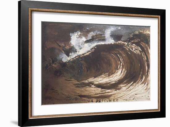 My Destiny, 1857-Victor Hugo-Framed Giclee Print