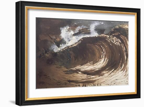 My Destiny, 1857-Victor Hugo-Framed Giclee Print