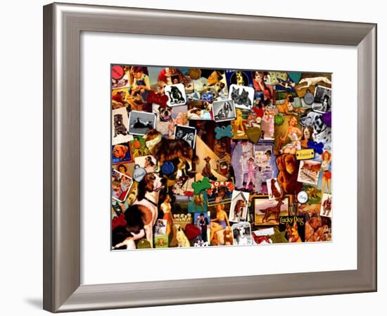 My Dog is My Best Friend-Kate Ward Thacker-Framed Giclee Print