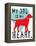 My Dog Is My Heart-Ginger Oliphant-Framed Stretched Canvas