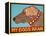 My Dogs Brain Choc-Stephen Huneck-Framed Premier Image Canvas