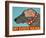 My Dogs Brain-Stephen Huneck-Framed Giclee Print