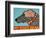 My Dogs Brain-Stephen Huneck-Framed Giclee Print