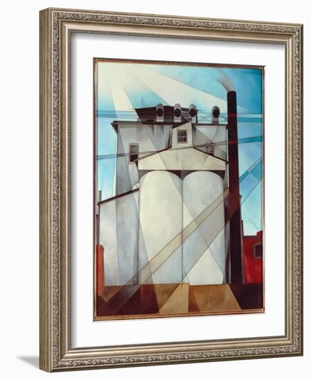 My Egypt, 1927 (Oil on Paper)-Charles Demuth-Framed Giclee Print