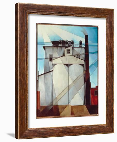 My Egypt, 1927 (Oil on Paper)-Charles Demuth-Framed Giclee Print