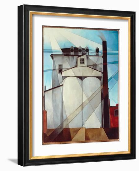 My Egypt, 1927 (Oil on Paper)-Charles Demuth-Framed Giclee Print