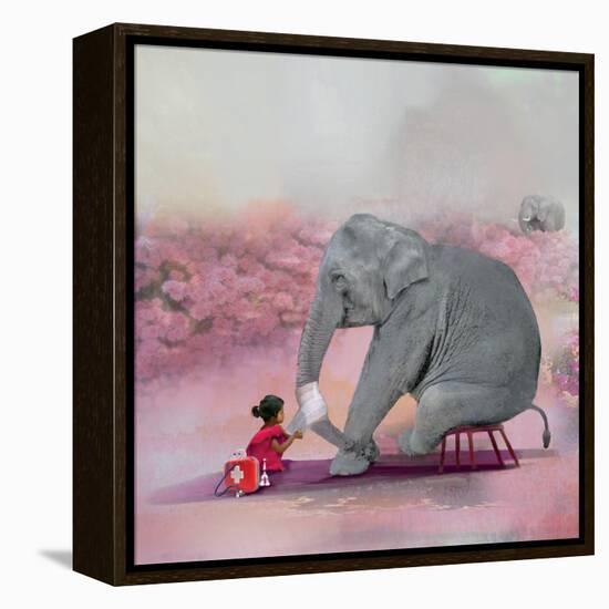 My Elephant Friend-Nancy Tillman-Framed Stretched Canvas