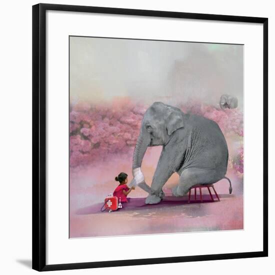 My Elephant Friend-Nancy Tillman-Framed Premium Photographic Print