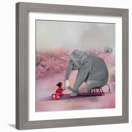 My Elephant Friend-Nancy Tillman-Framed Premium Photographic Print