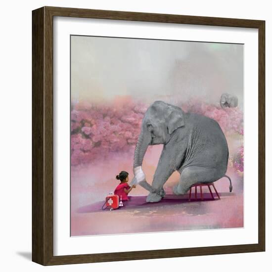 My Elephant Friend-Nancy Tillman-Framed Photographic Print