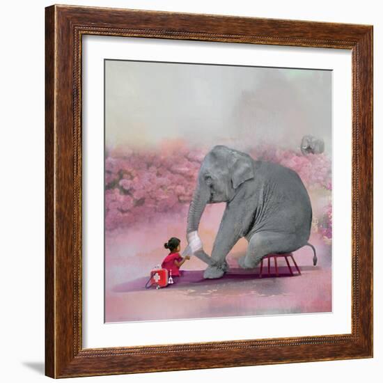 My Elephant Friend-Nancy Tillman-Framed Photographic Print