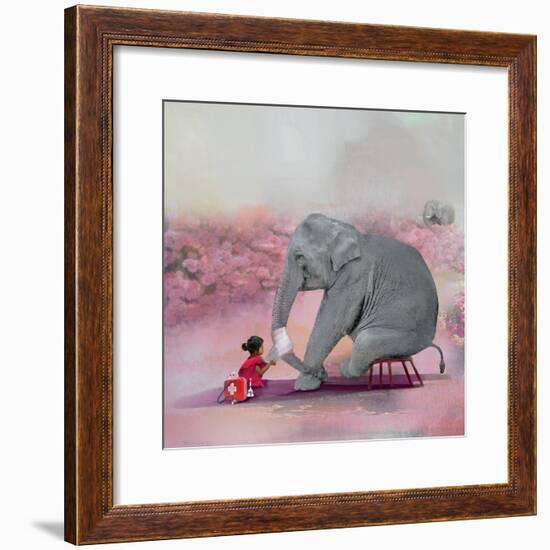 My Elephant Friend-Nancy Tillman-Framed Photographic Print