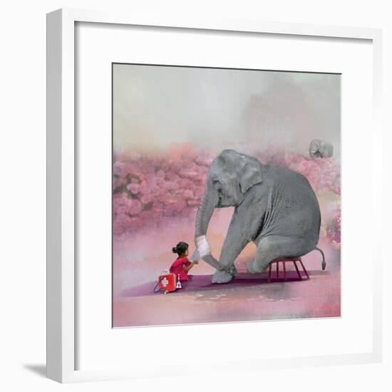 My Elephant Friend-Nancy Tillman-Framed Photographic Print