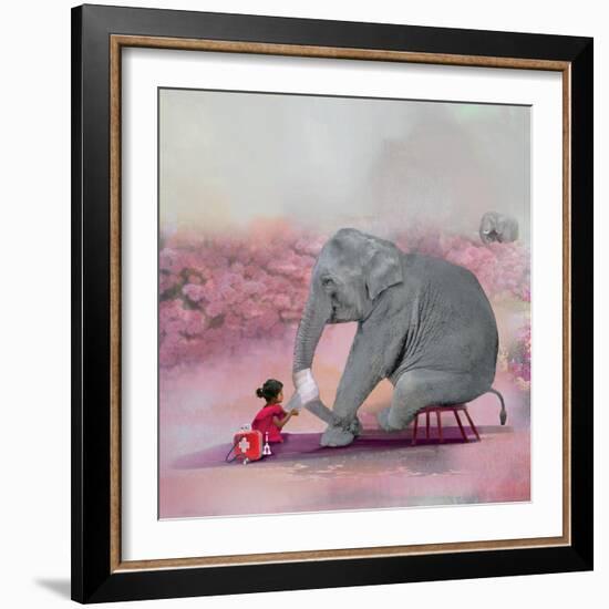 My Elephant Friend-Nancy Tillman-Framed Photographic Print