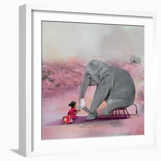 My Elephant Friend-Nancy Tillman-Framed Photographic Print