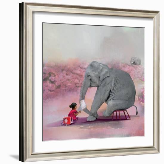 My Elephant Friend-Nancy Tillman-Framed Photographic Print