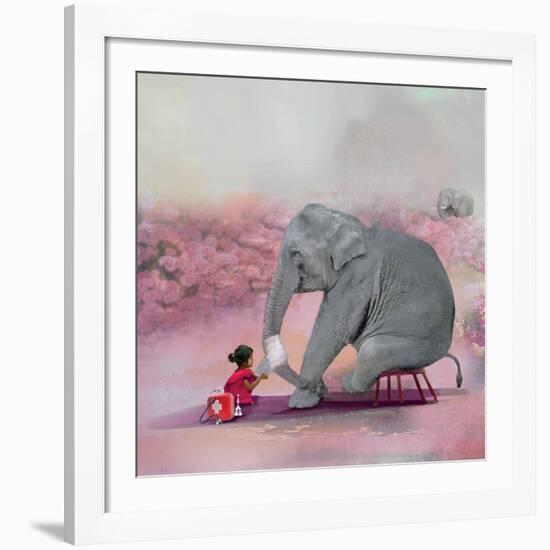 My Elephant Friend-Nancy Tillman-Framed Giclee Print