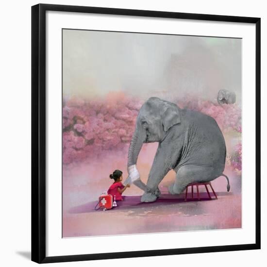 My Elephant Friend-Nancy Tillman-Framed Giclee Print