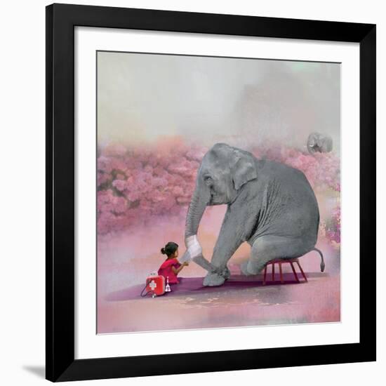 My Elephant Friend-Nancy Tillman-Framed Giclee Print