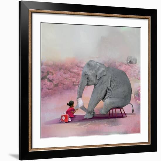 My Elephant Friend-Nancy Tillman-Framed Giclee Print