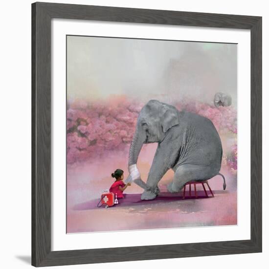 My Elephant Friend-Nancy Tillman-Framed Giclee Print