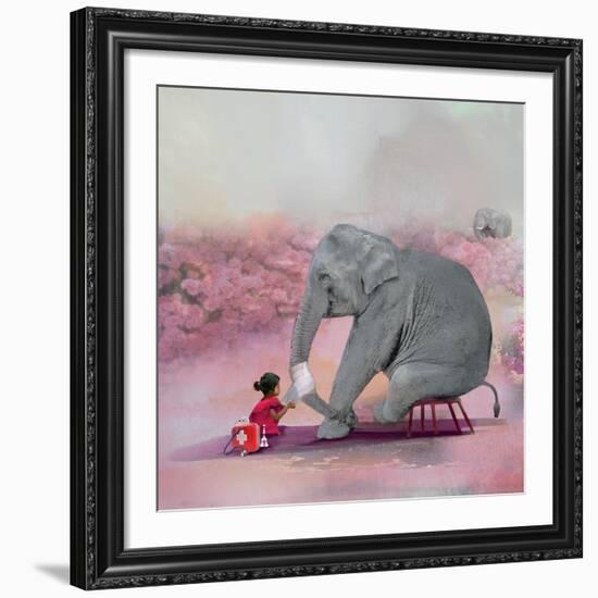 My Elephant Friend-Nancy Tillman-Framed Giclee Print
