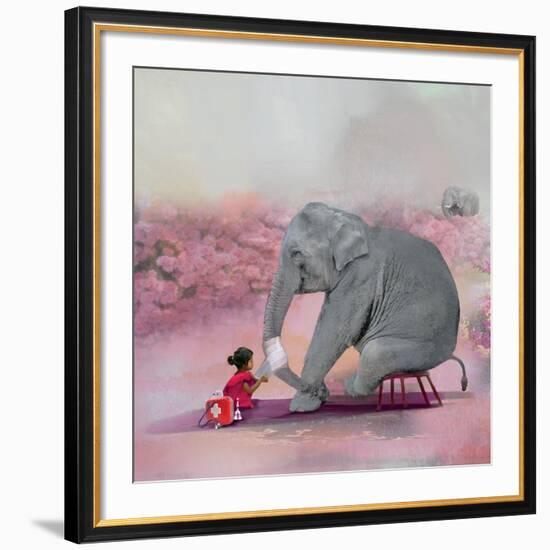 My Elephant Friend-Nancy Tillman-Framed Giclee Print