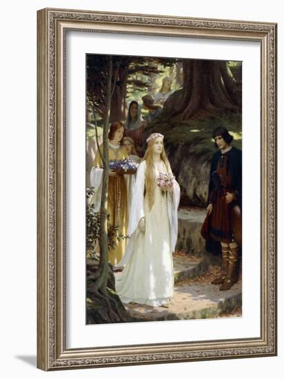My Fair Lady, 1914-Edmund Blair Leighton-Framed Giclee Print
