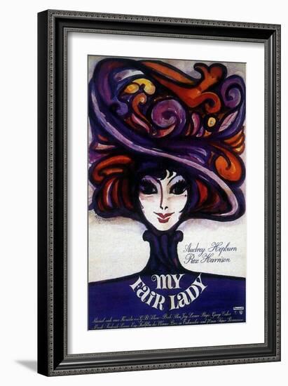 My Fair Lady, 1964-null-Framed Premium Giclee Print