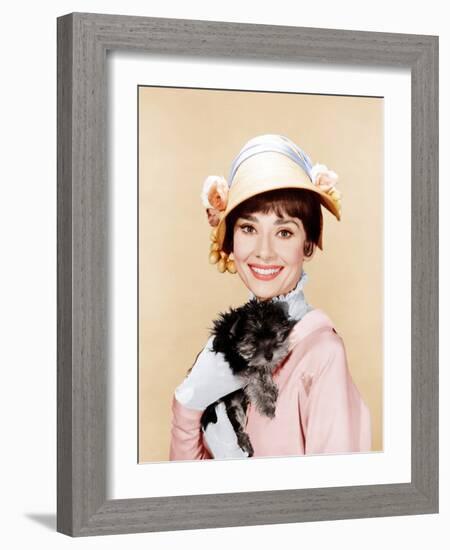 My Fair Lady, Audrey Hepburn, 1964-null-Framed Photo