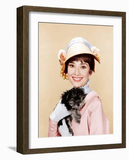 My Fair Lady, Audrey Hepburn, 1964-null-Framed Photo