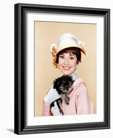 My Fair Lady, Audrey Hepburn, 1964-null-Framed Photo