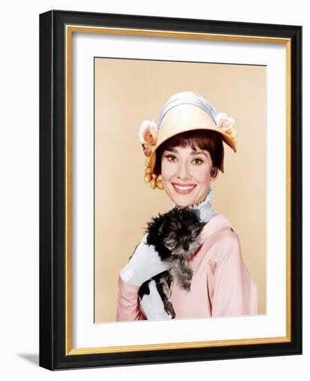 My Fair Lady, Audrey Hepburn, 1964-null-Framed Photo