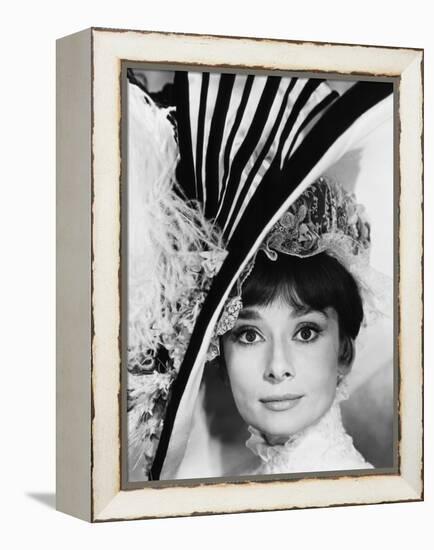 My Fair Lady, Audrey Hepburn, 1964-null-Framed Stretched Canvas